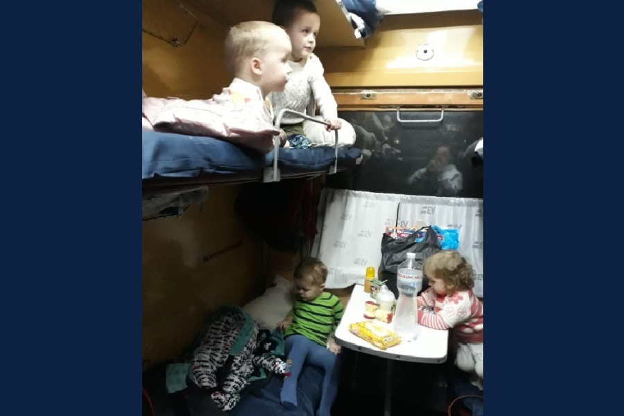 Flüchtl. Kinder