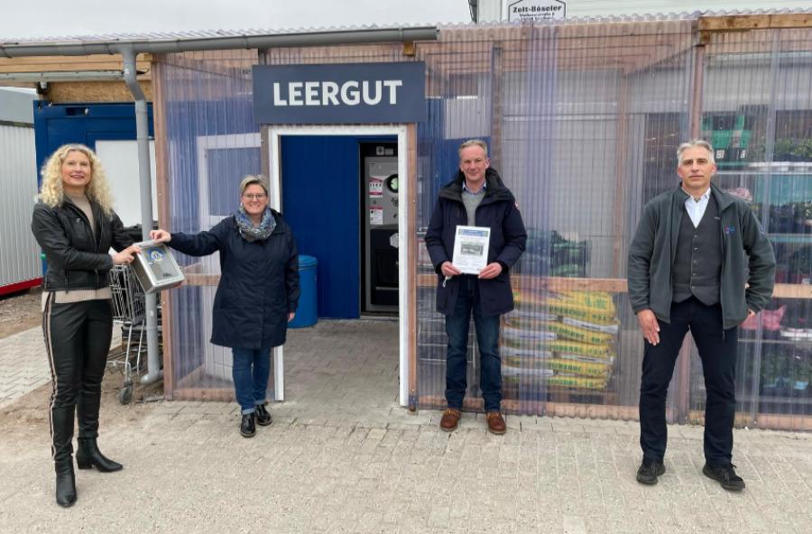 Pfandbox im Combi-Markt